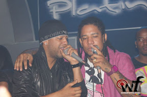 El Negro 5 Estrellas, Vakero, Tito Swing y El Sujeto En Platinun de 30 agosto 2010