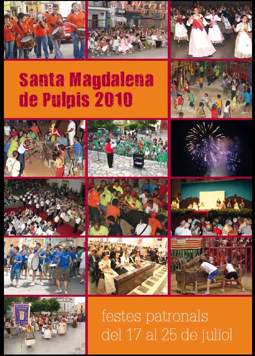 Portada programa de festes 2009