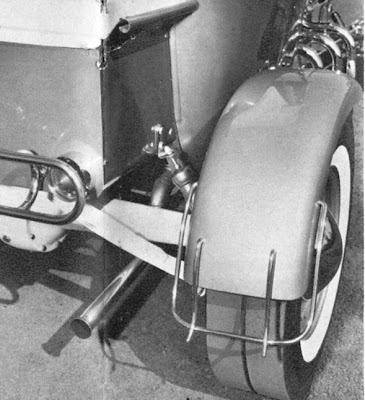 rear Buzz Pitzen's fiberglass T-Bucket rear Buzz Pitzen's fiberglass T-Bucket