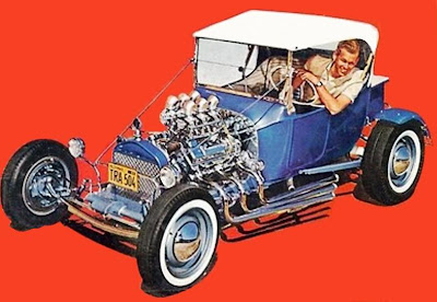 Hot Rod Magazine cover car Buzz Pitzen's Glass Image Hot Rod Magazine cover car Buzz Pitzen's Glass Image