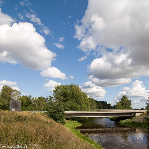 Ärnabron i Uppsala från väster