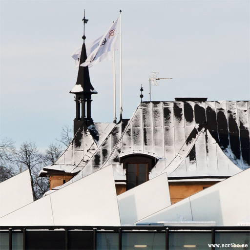 Taken på gamla och nya stationshusen, Uppsala