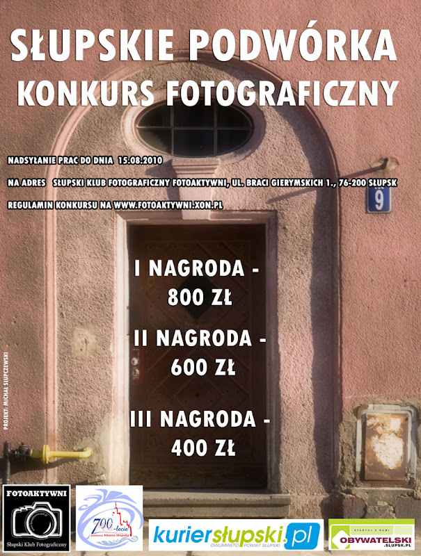 Słupskie podwórka konkurs fotograficzny
