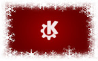 Sfondo Natale KDE 3