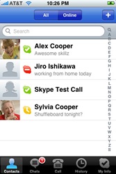 Skype iPhone Apps