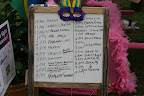 Walk schedule