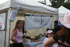 Angie & Kelly helping out at check in