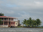river view on boat to Pearl Lagoon
