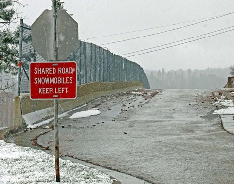 Shared Road Sign