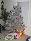 The Nielsen's Aluminum Christmas Tree