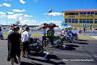 Start of the Supersport Race 1 Start of the Supersport Race 1