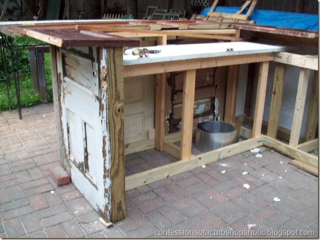 Outdoor kitchen project 013