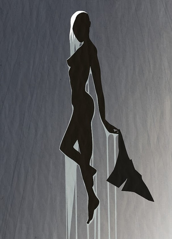 bw, girl, Josh, Josh Rogan, Modhero, Modhero by Josh Rogan, ModheroDCJoshRogan64102.jpg, Rogan, silhouette