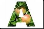 A.bokstav for apples