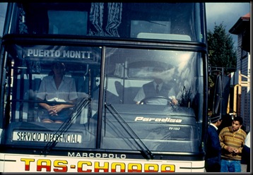 Puerto Montt - bussen Puerto Montt - bussen
