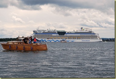 B1 - OsloBG -Museums at Bygdöy  - Trad boat plus cruiseship