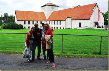 B1 - OsloBG -Museums at Bygdöy - Viking Ships - outside