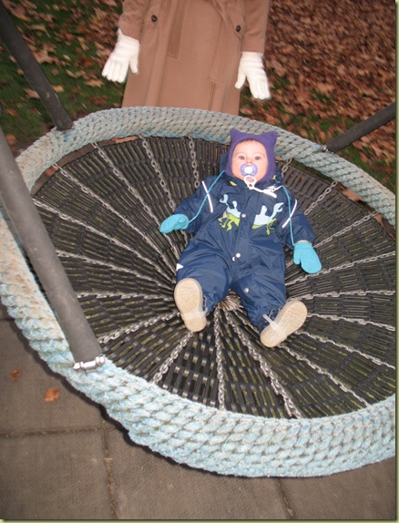 M L loves this swing