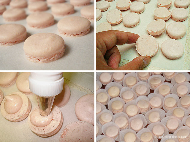 Strawberry Macarons Strawberry Macarons