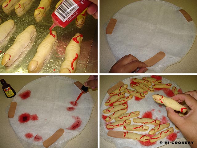 Freaky Finger Cookies