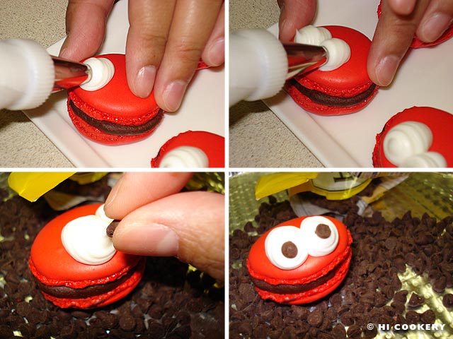 Elmo Macarons Elmo Macarons
