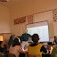 In one of his classes of Deaf students, Doug Coppage teaches 4th graders vocabulary about time.