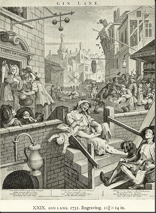 hogarth - Gin Lane