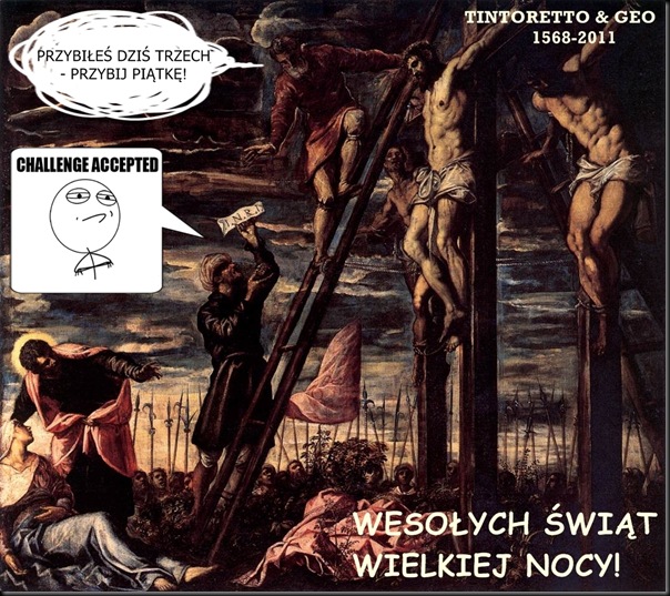 tintoretto - ukrzyżowanie