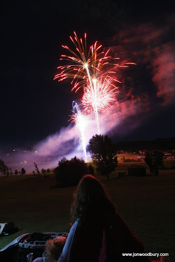 Lori, Hannah, and the fireworks