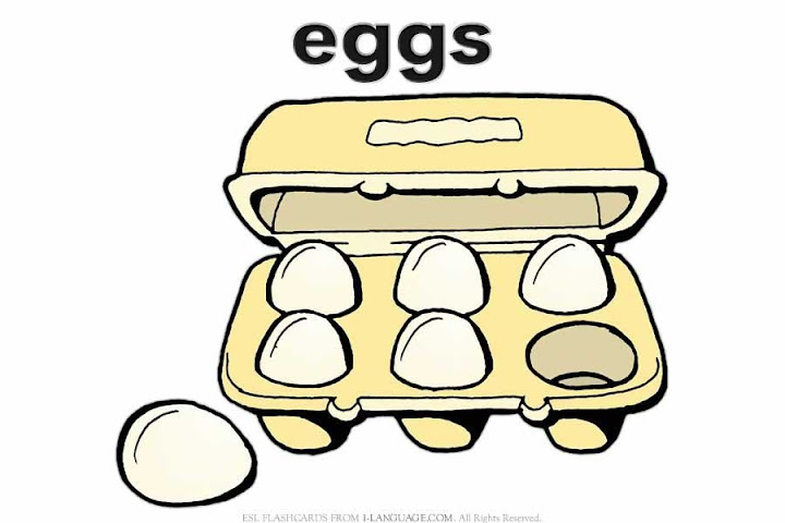 eggs Im&aacute;genes para la clase de ingl&eacute;s