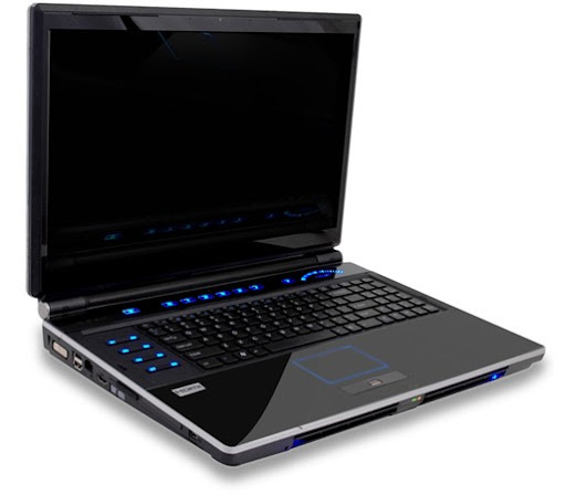 BFG Gaming Laptop Deimos X-10 Powerful Dual Processor