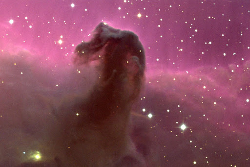 Google Maps Horse Head. Horse Head Nebula