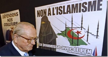 le pen affiche