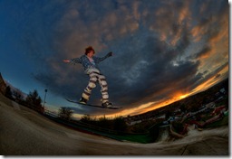 wiggy into sunset