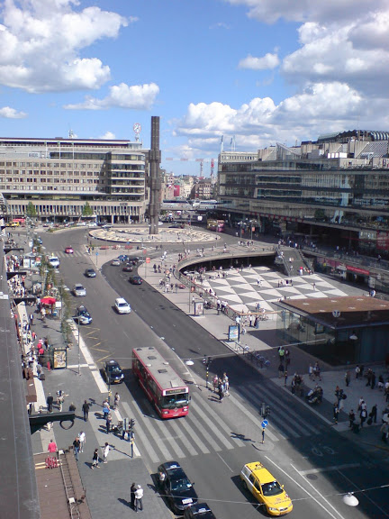 Sergels Torg - Stockholm June 26, 2008