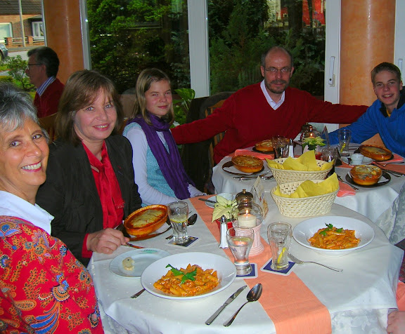 The Johann's celebrated my 61st birthday with Randy and I and our friend Sonja