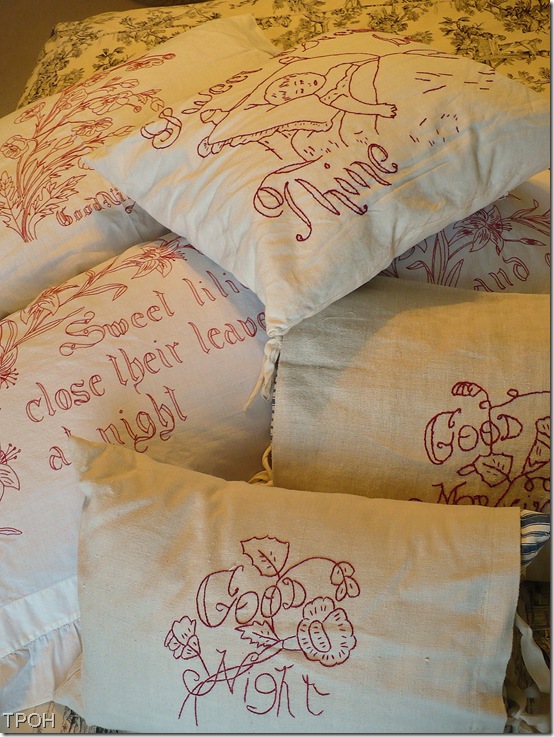 Redworkpillows