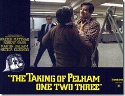 Taking of Pelham one, two, three  (1974)