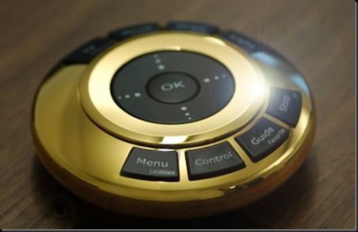 Gold-remote control Cost 55,000. Dollars
