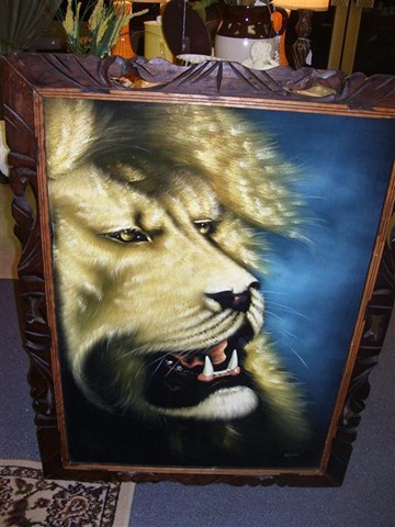 [Lion painting on velvet[3].jpg]