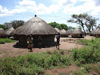 Internally Displaced People's (IDP) camp between Kitgum and Lira
