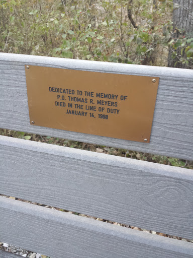 Thomas R. Meyers Memorial Bench