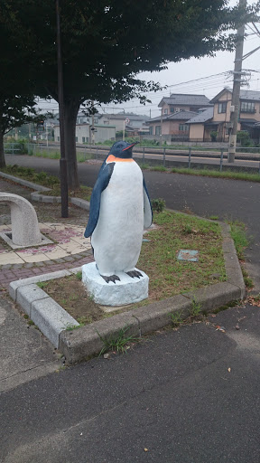 金浦駅のペンギン