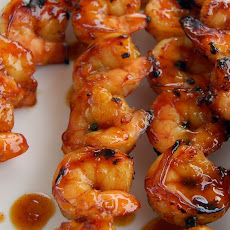 Sweet and Spicy Shrimp Skewers