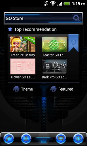 【免費個人化App】Go Launcher EX Black Mexdroid-APP點子