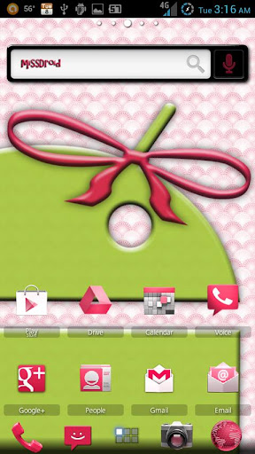 ADW Theme MissDroid Original