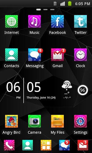 SHINE Go Launcher Ex Theme