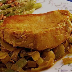 Curried Cider Pork Chops