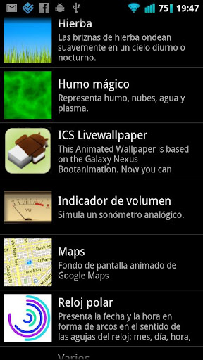 ICS Livewallpaper