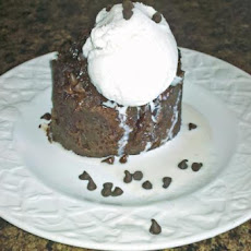 Single Serve Chocolate Cake